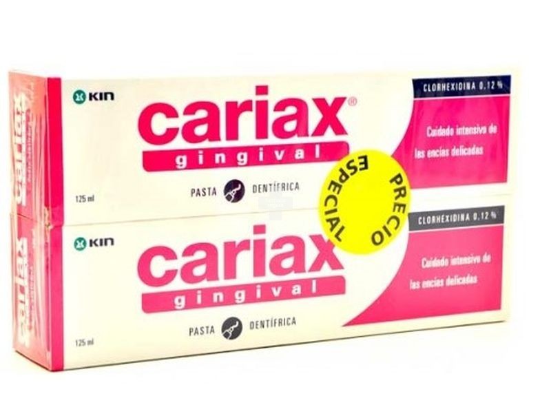 CARIAX GINGIVAL PASTA 125 ML PACK 2 UNIDADES
