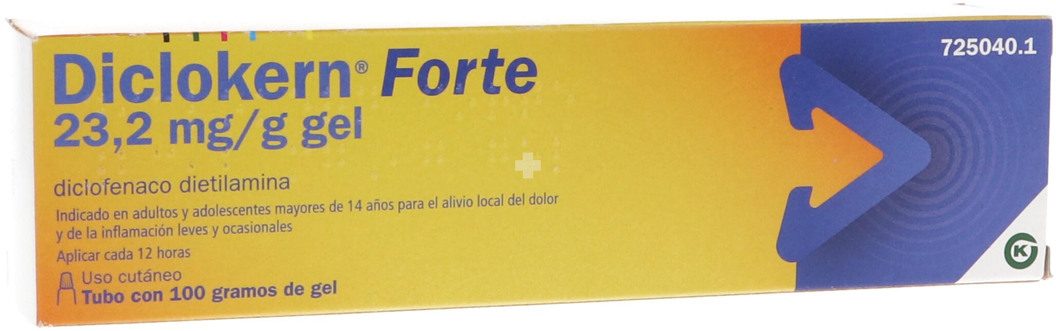 Diclokern Forte 23,2 mg Gel 100 Gramos