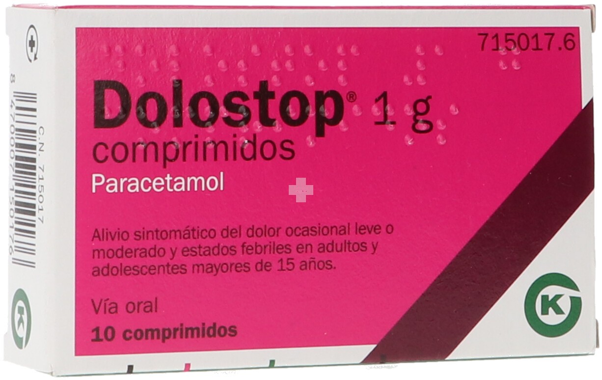 Dolostop 1 g Comprimidos - 10 Comprimidos