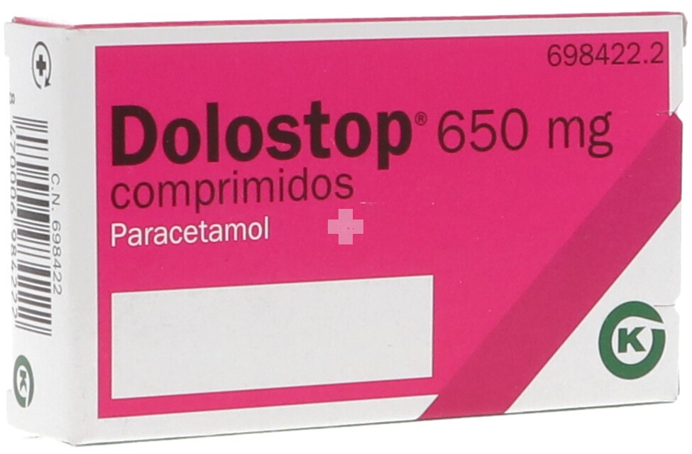 Dolostop 650 mg Comprimidos - 20 Comprimidos