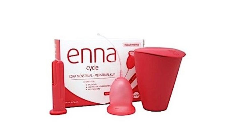 Enna Copa Menstrual T-S (con aplicador).