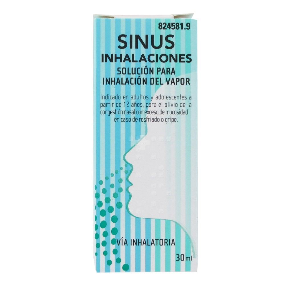 SINUS INHALACIONES, 1 frasco de 30 ml