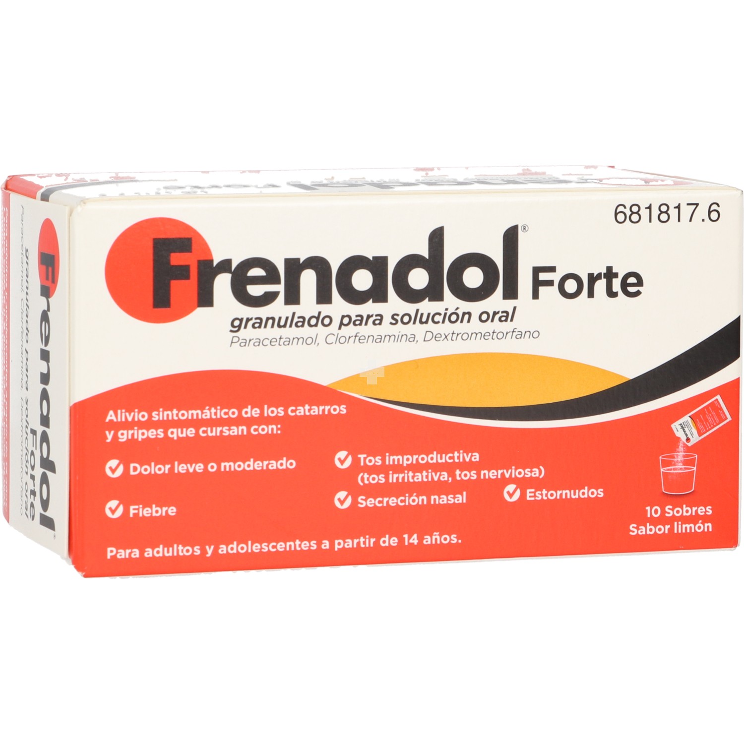 Frenadol Forte Granulado Para Solución Oral - 10 Sobres