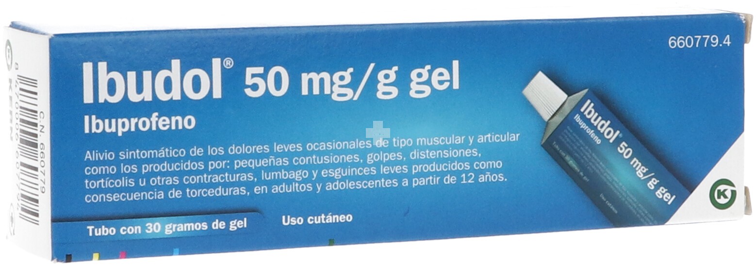 Ibudol 50 mg/G gel - 1 Tubo De 30 g