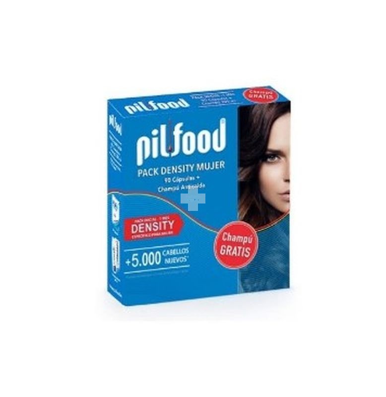 Pilfood Pack Density Mujer (90 cápsulas+champú)