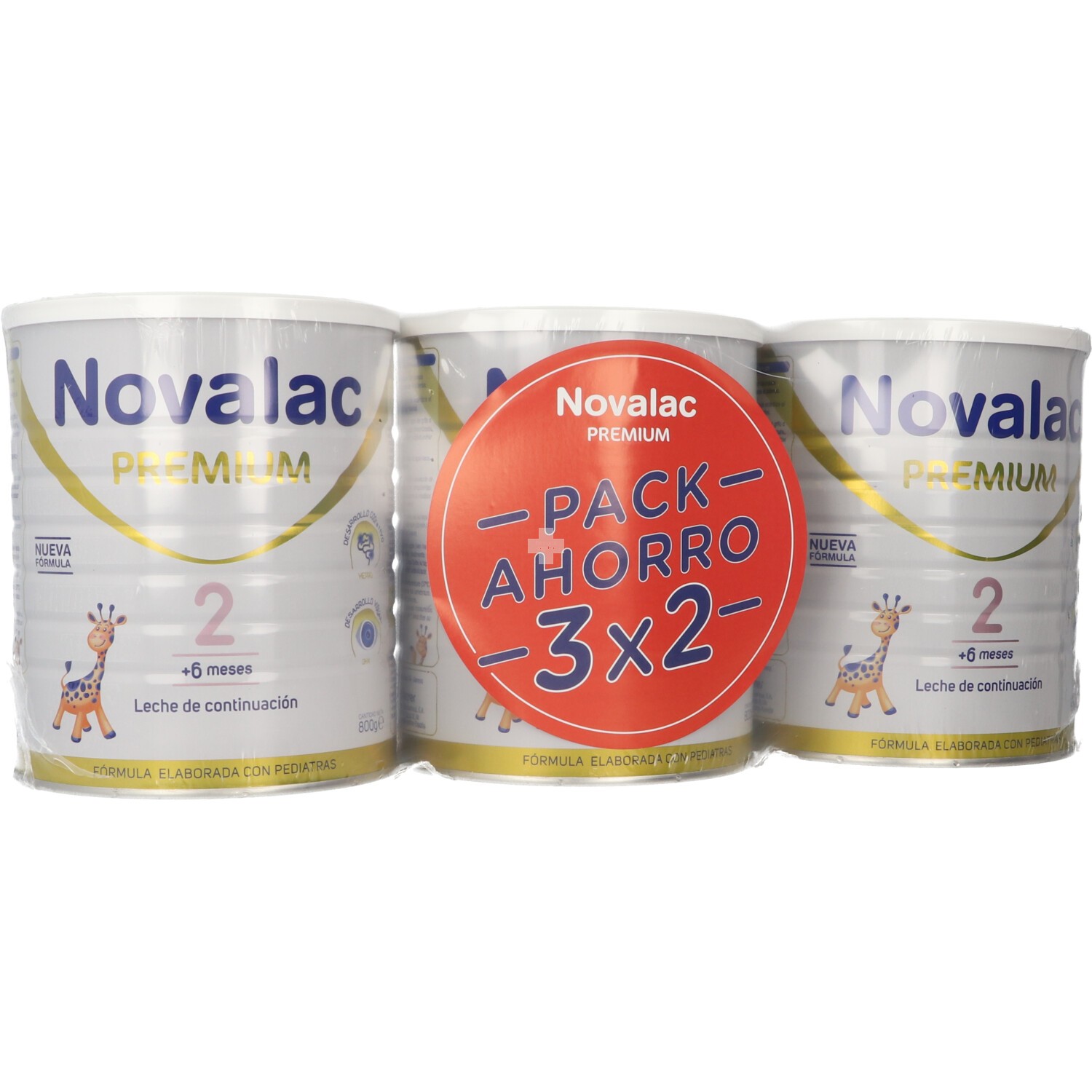 Novalac Premium 2 Pack Ahorro 3x 800 g
