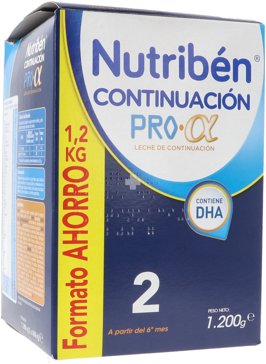Nutribén Pro-Alfa Continuación 2 Formato Ahorro 1.200 g