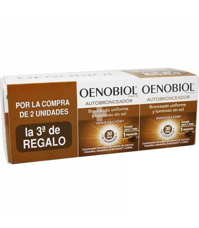 Oenobiol Autobronceador 30 + 30 + 30 cápsulas Triplo