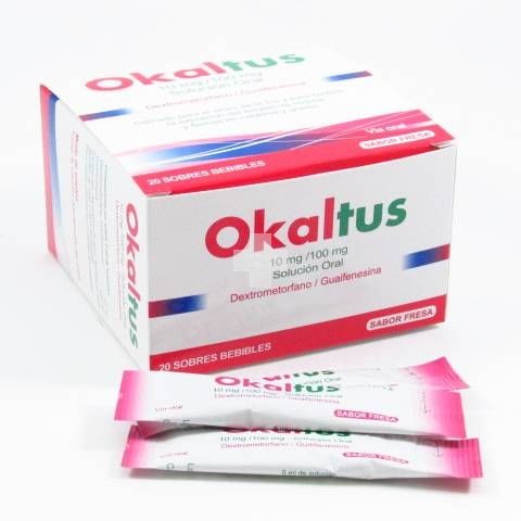 Okaltus 10 mg/100 mg Solución Oral - 20 Sobres