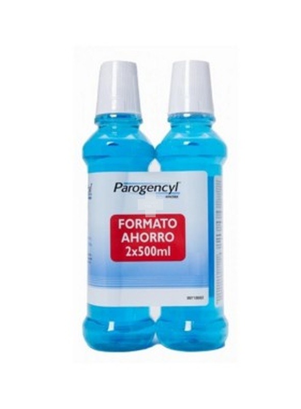 Parogencyl Control Encías Colutorio 2X500 ml indicado para la sensibilidad gingival y el sangrado
