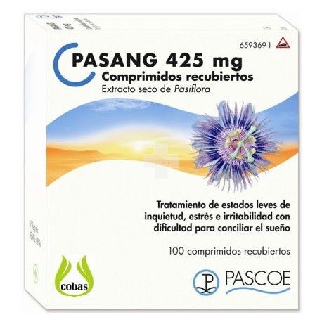 Pasang 425 mg Comprimidos Recubiertos - 100 Comprimidos