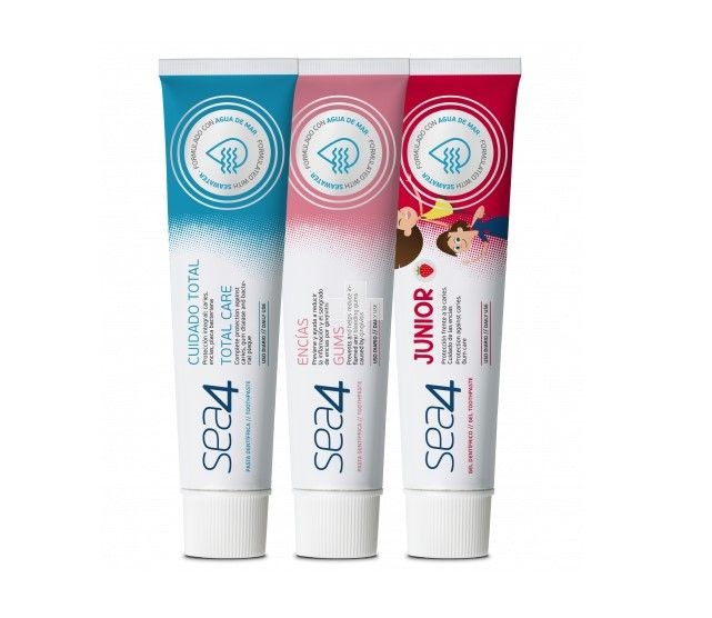 Sea4 Pasta Dental Junior 75 ml protección frente a caries y cuidado de encías