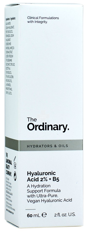The Ordinary HA 2% + Vitamina B5 60 ml