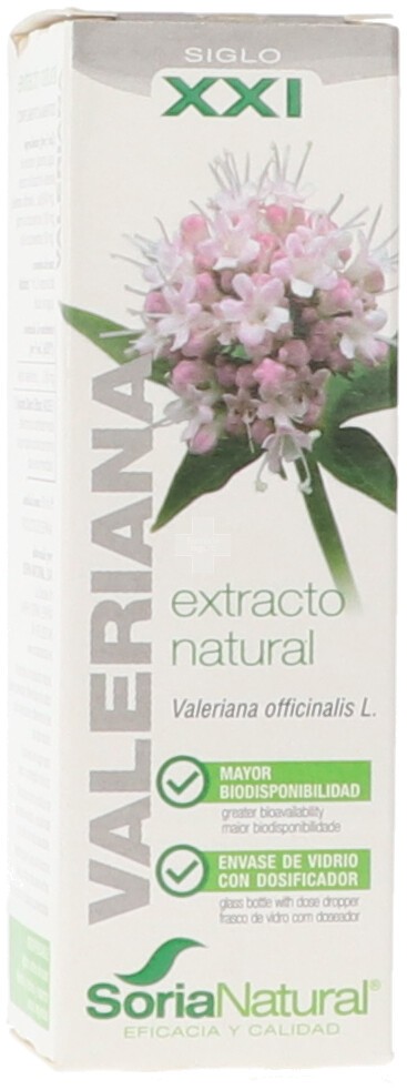 Extracto De Valeriana Soria Natural - 1 Frasco De 50 ml