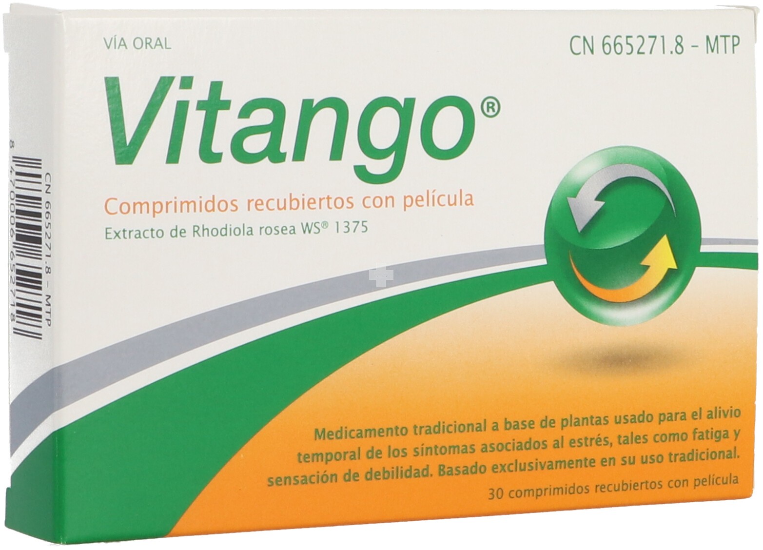 Vitango Comprimidos Recubiertos Con Pelicula - 30 Comprimidos