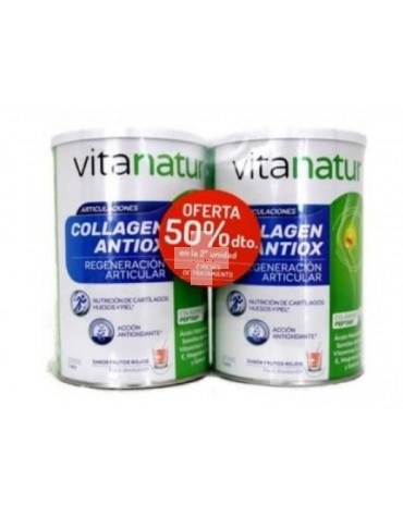 Vitanatur Colágeno Antiox 360g  Duplo Segunda unidad 50%dto