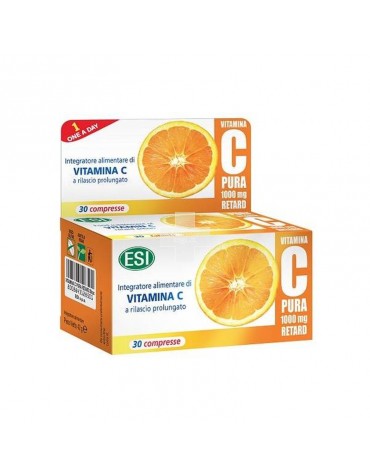 Vitamina C pura 30 comprimidos 