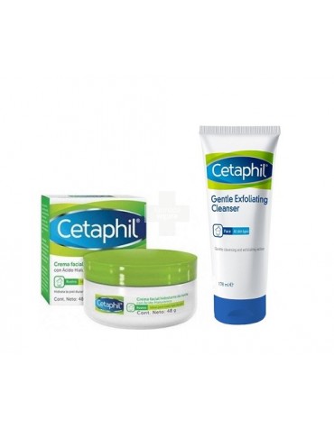 Cetaphil Hidratante Ligera Noche más Exfoliante, para pieles sensibles y secas