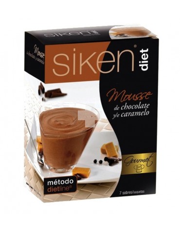 Siken Diet Mousse chocolate 7 sobres