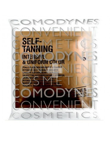 Comodines Self-Tanning Intensive 8 toallitas. Aportan un bronceado natural y uniforme en cara cuello y escote.