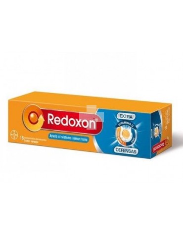 Redoxon Extra Defensas 15 comprimidos, especialmente desarrollado para ayudar al sistema inmune