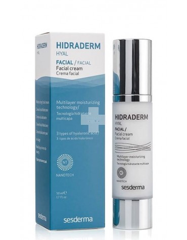 Hidraderm Hyal crema facial 50 ml atenua arrugas y líneas de expresión