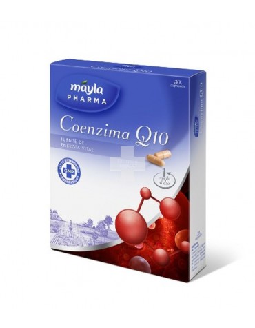 Coenzima Q10 energético 30 cápsulas, vitalidad y energía