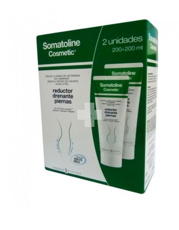 Somatoline Cosmetic Reductor drenante de piernas 2 uds 200+200 ml