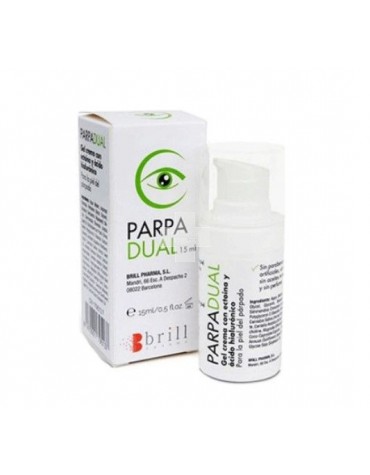 Crema-Gel Para Párpados Parpadual 15ml, hidrata y descongestiona la piel del contorno del ojo.