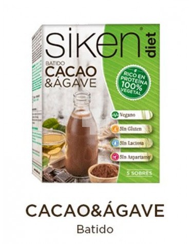 Siken Diet Veg Batido cacao y ágave