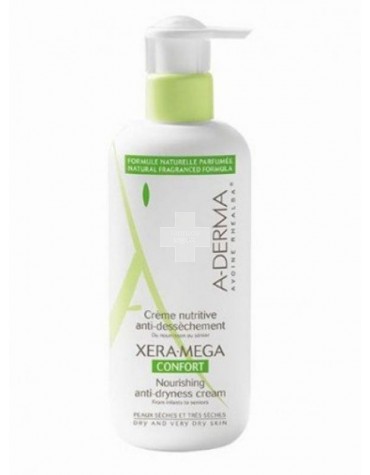 A-Derma Xera-Mega Confort 400 ml. Ideal para pieles secas y muy secas.