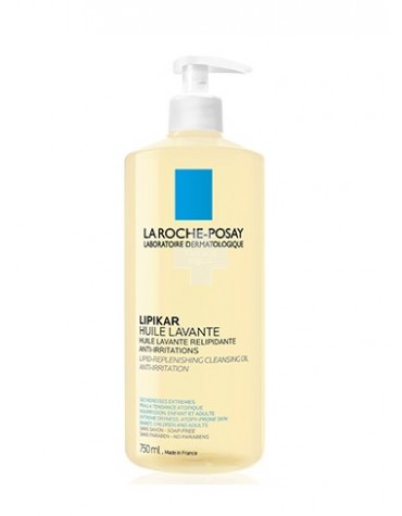 Lipikar Aceite Lavante 750ml. Para pieles secas y con tendencia atópica.
