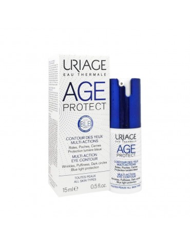 Uriage Age Protect Contorno De Ojos Multiacción 15ml. Restaura la vitalidad y luminosidad de la piel.