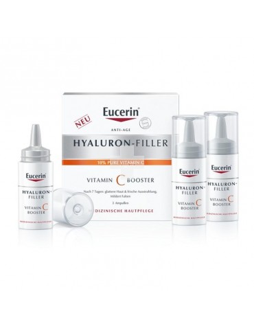 Hyaluron Filler Vitamin C Booster 8mlX3. Fortalece la piel y rellena arrugas.