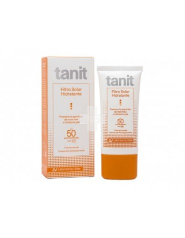 Tanit Filtro Solar Hidratante 50ml. Filtro solar que previene las manchas oscuras de la piel.