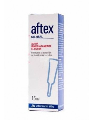 Aftex Gel Oral 15 ml, para la curar y reducir las úlceras bucales