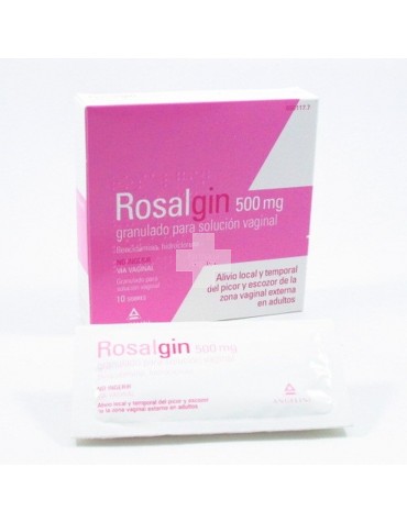 Rosalgin 500 mg granulado Para Solución Vaginal - 10 Sobres