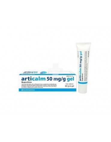 ARTICALM 50 mg/g GEL , 1 tubo de 60 g