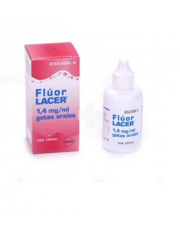 Flúor Lacer 1,4 mg/ml Gotas Orales