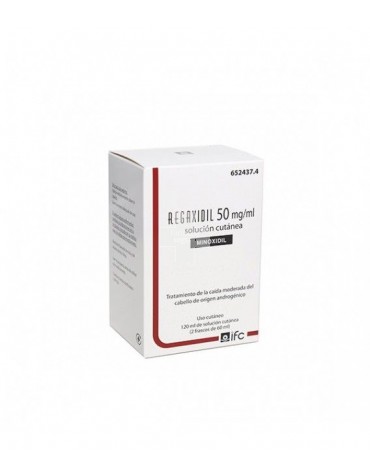 Regaxidil 50 mg /ml Solución Cutanea - 2 Frascos De 60 ml