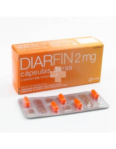 Diarfin 2 mg Capsulas Duras - 20 Cápsulas