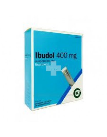 Ibudol 400 mg Suspensión Oral - 20 Sobres