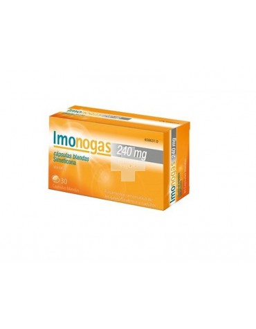 IMONOGAS 240 mg CAPSULAS BLANDAS, 30 cápsulas