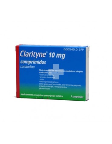 Clarityne 10 mg Comprimidos - 7 Comprimidos