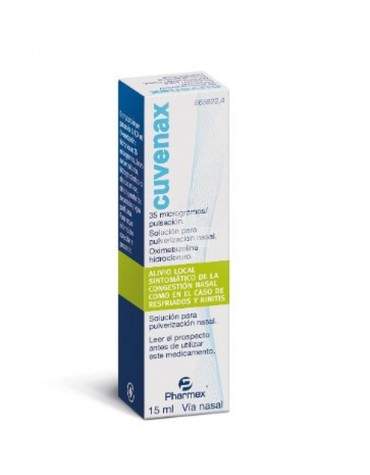 Cuvenax (35 Mcg/Pulsación Nebulizador Nasal 15 ml).