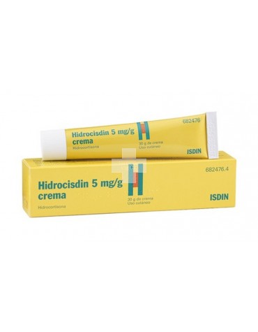 Hidrocisdin 5 mg/g crema, 1 tubo de 30 g
