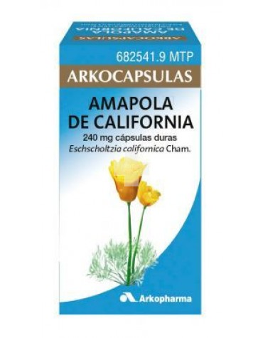 Amapola De California Arkopharma Cápsulas Duras - 50 Cápsulas
