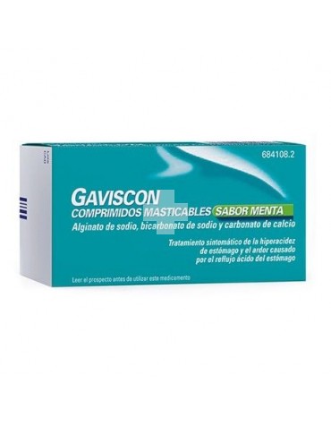 Gaviscon Comprimidos Masticables Sabor Menta - 32 Comprimidos (Blister)