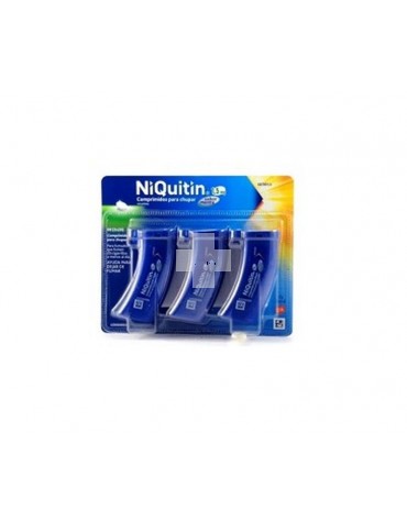 NIQUITIN 1,5 mg COMPRIMIDOS PARA CHUPAR SABOR MENTA , 60 comprimidos