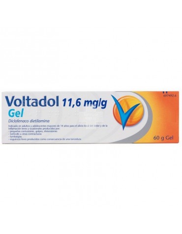 Voltadol 11,6 mg/g Gel.